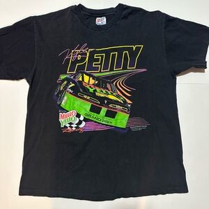 Vintage 1993 single stitch Kyle Petty Mello Yello tshirt